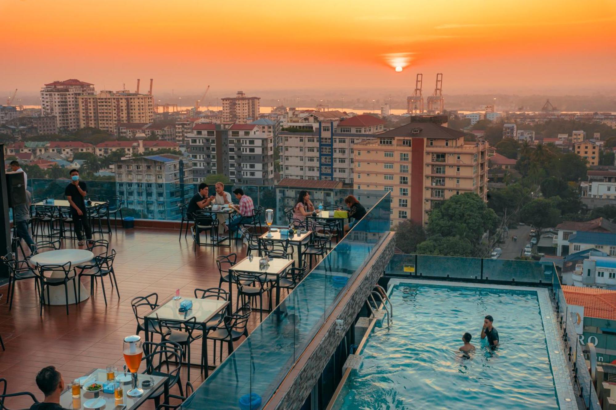 Hotel Sanchaung Янгон Екстер'єр фото